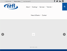 Tablet Screenshot of newportlab.com